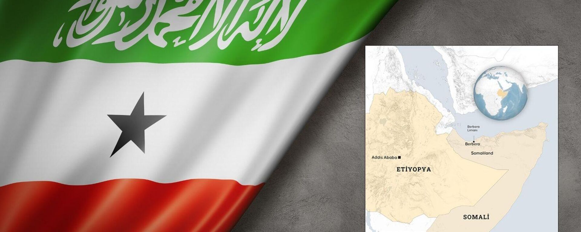 Somaliland bayrağı ve haritası - Sputnik Türkiye, 1920, 26.12.2025