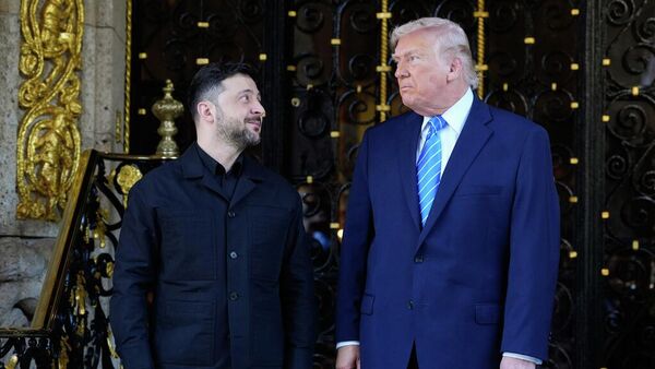  Donald Trump Zelenskiy - Sputnik Türkiye