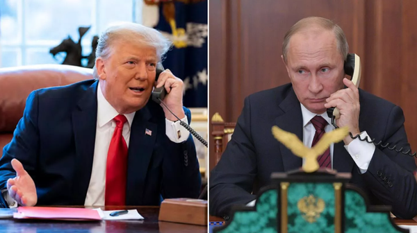 Donald Trump-Vladimir Putin telefon görüşmesi - Sputnik Türkiye