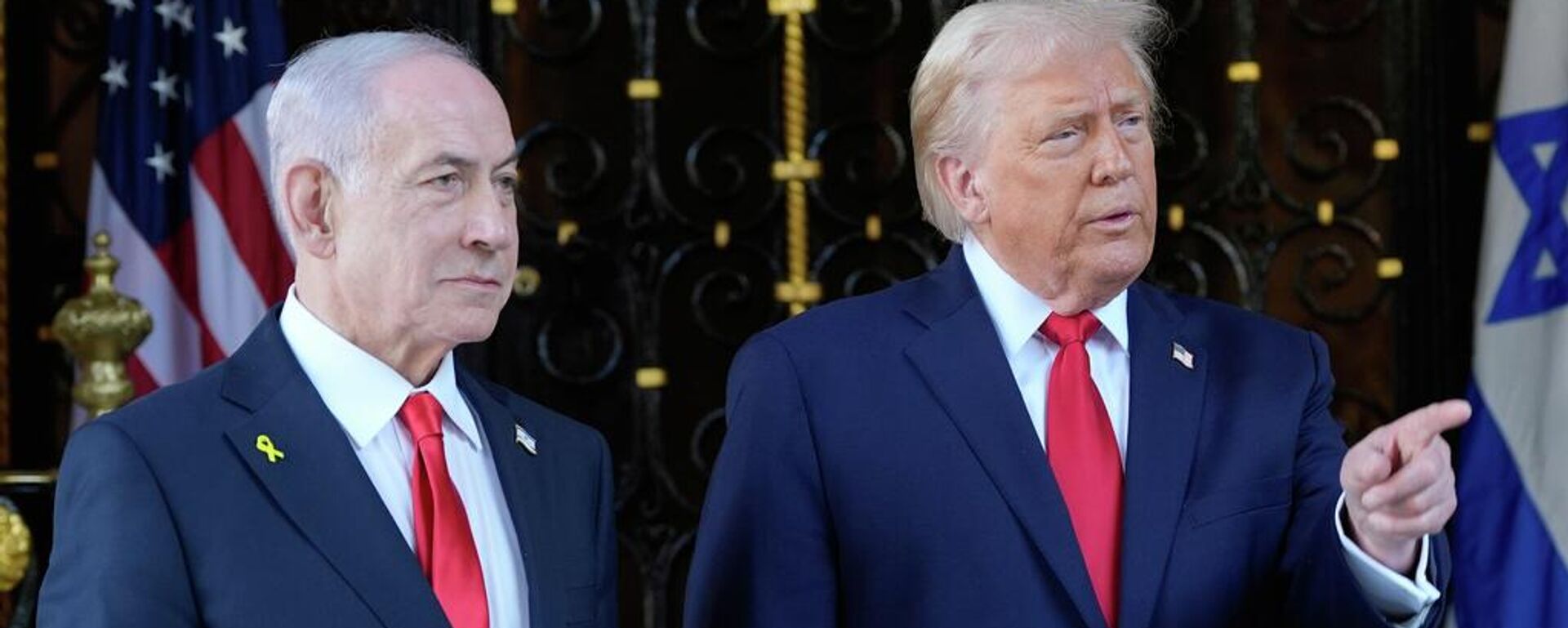 Trump Netanyahu - Sputnik Türkiye, 1920, 29.12.2025