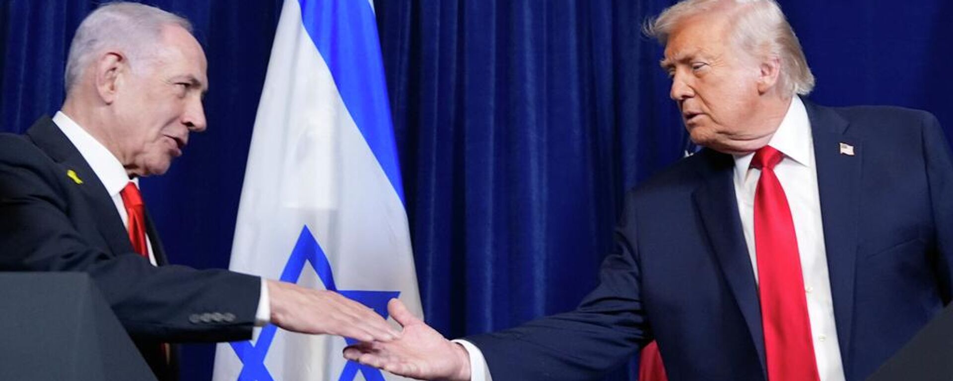 Trump Netanyahu - Sputnik Türkiye, 1920, 30.12.2025