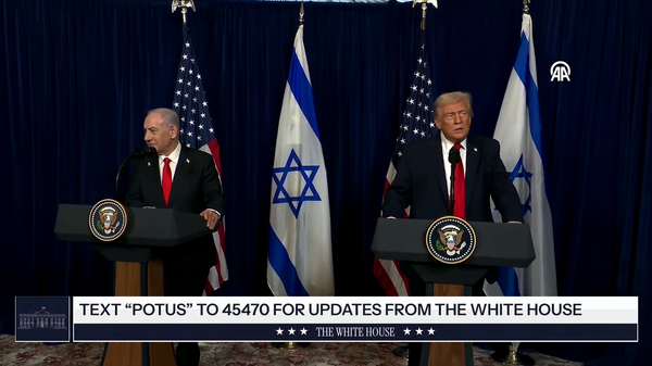 Netanyahu ve Trump - Sputnik Türkiye