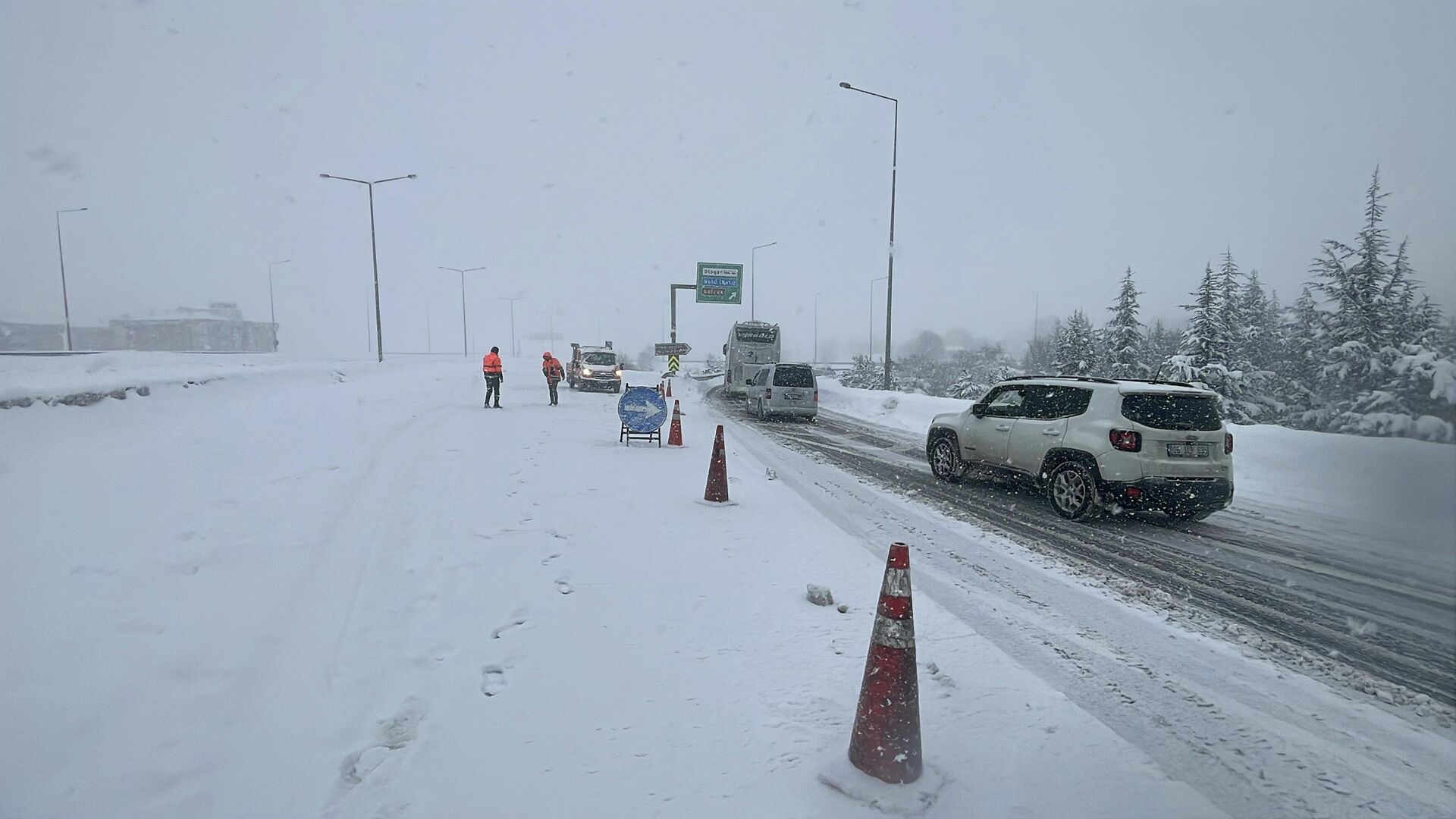 Bolu kar - Sputnik Türkiye, 1920, 01.01.2026