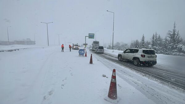 Bolu kar - Sputnik Türkiye