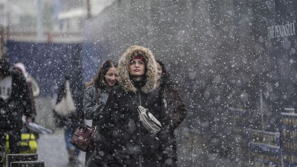 İstanbul kar - Sputnik Türkiye