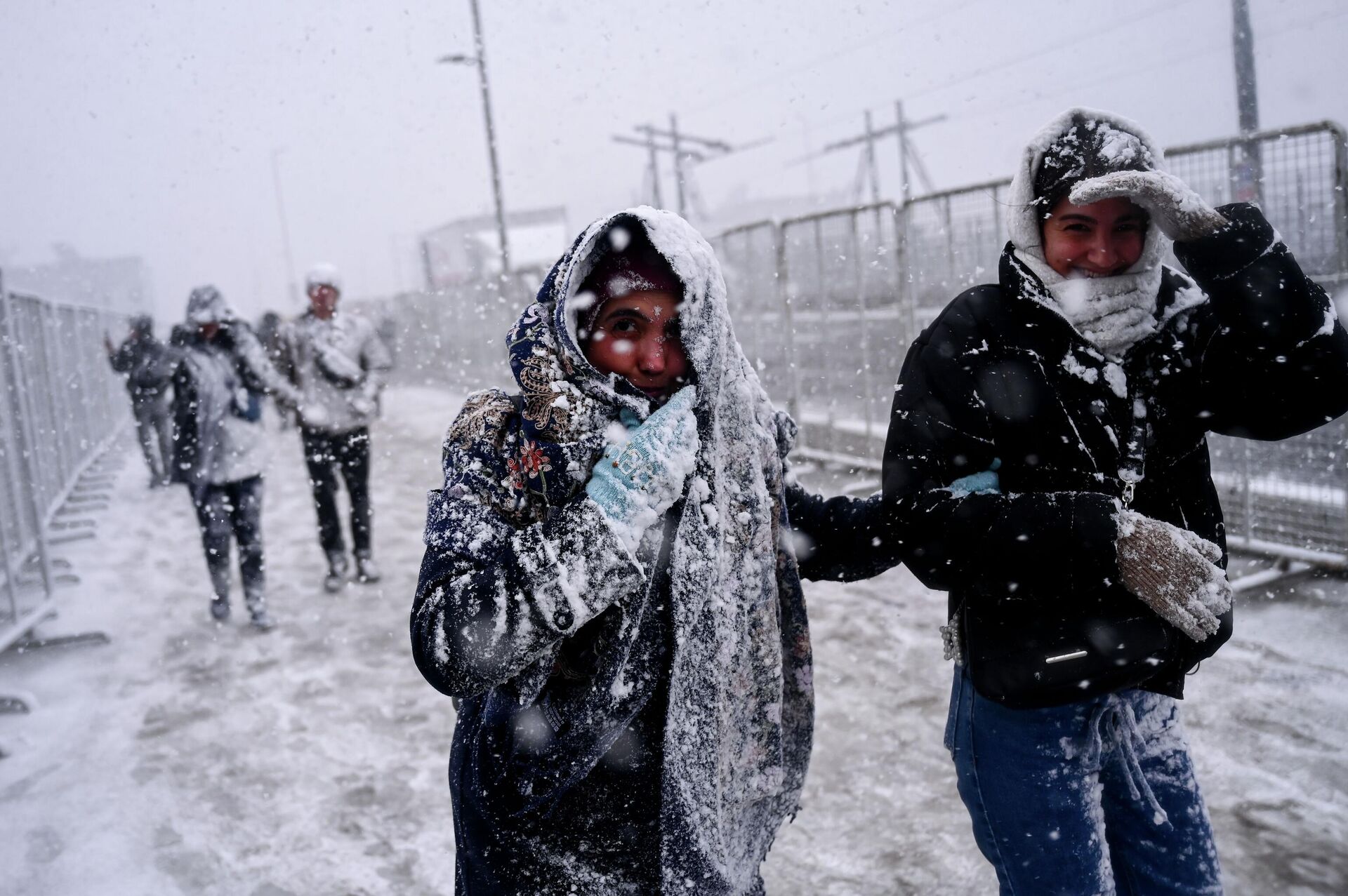 istanbul kar yağışı - Sputnik Türkiye, 1920, 02.01.2026