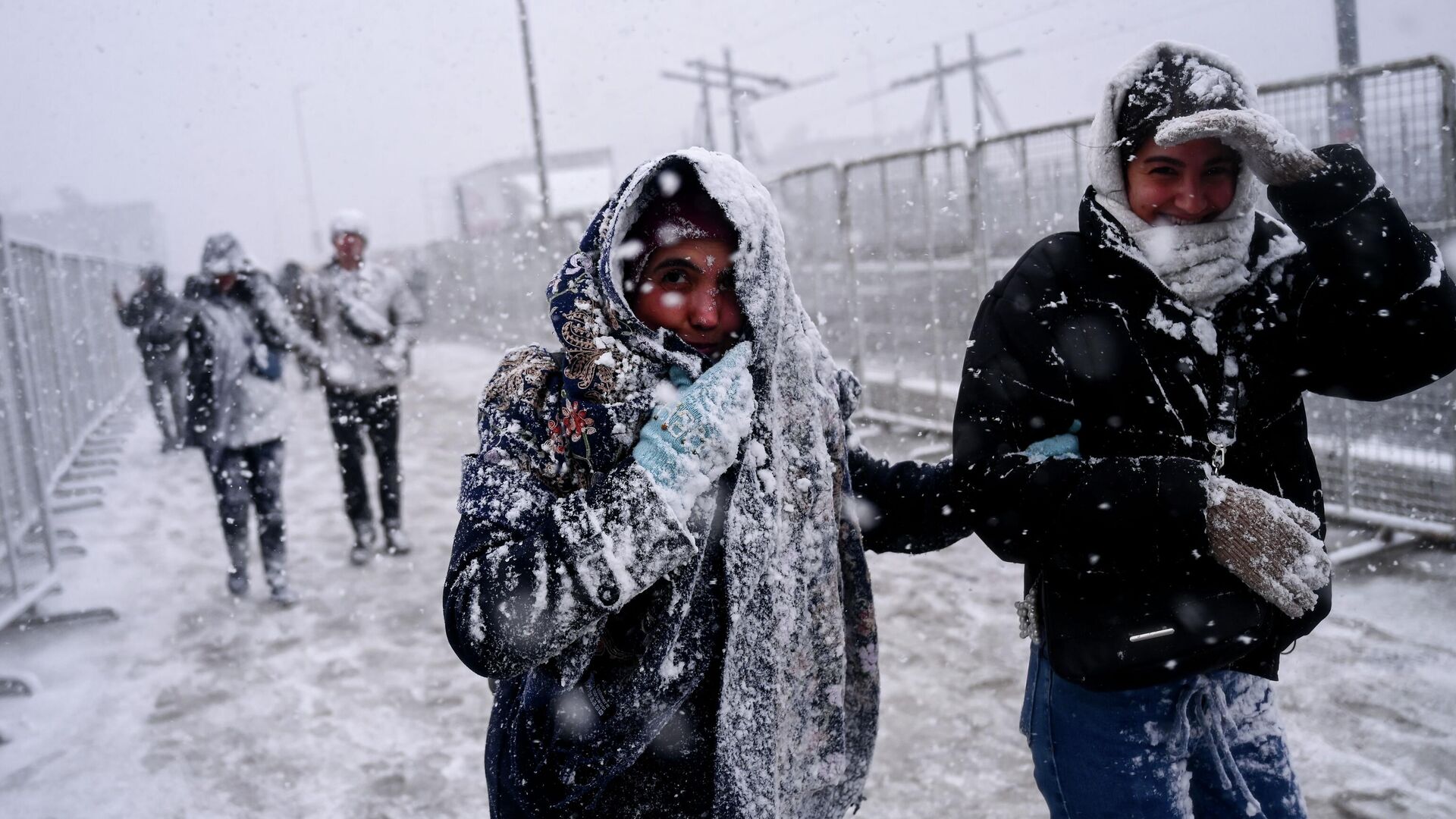 istanbul kar yağışı - Sputnik Türkiye, 1920, 10.01.2026