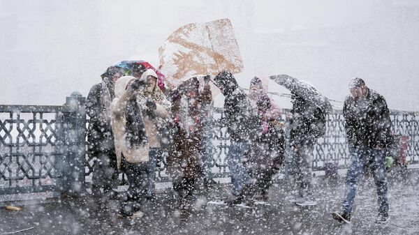 istanbul kar yağışı - Sputnik Türkiye