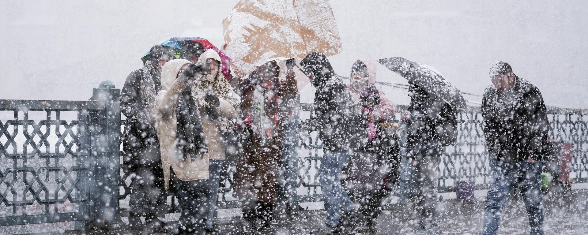 istanbul kar yağışı - Sputnik Türkiye, 1920, 02.01.2026