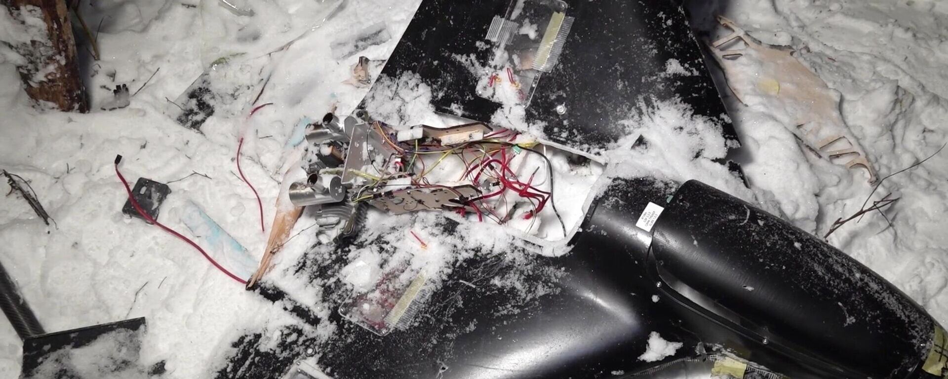 Putin'in konutuna saldıran Ukrayna İHA'larından biri - Sputnik Türkiye, 1920, 01.01.2026