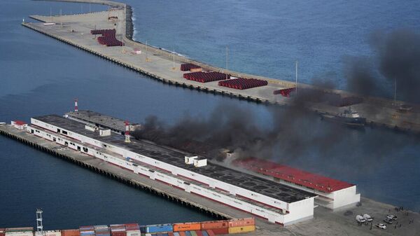 Venezüella'nın başkenti Caracas'ta patlama sesleri duyuldu - Sputnik Türkiye