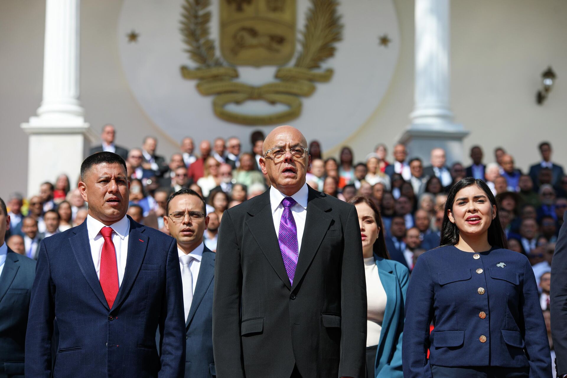 Venezuela Ulusal Meclisi Başkanı Jorge Rodriguez - Sputnik Türkiye, 1920, 06.01.2026