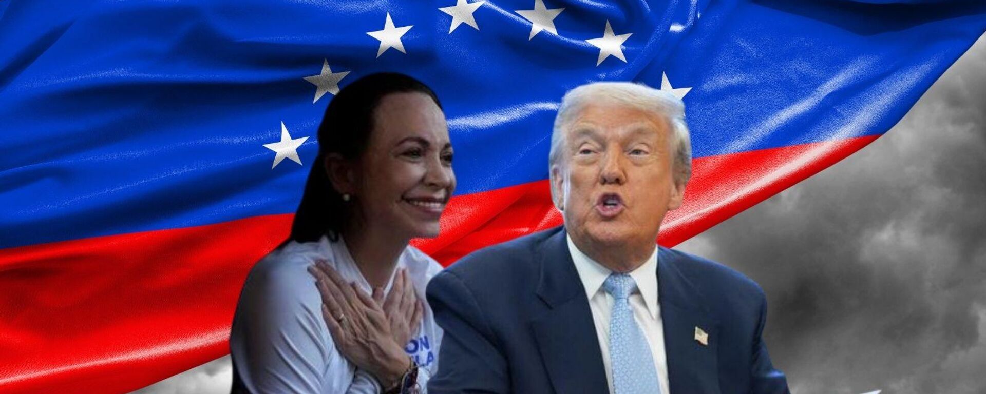 Machado, Trump - Sputnik Türkiye, 1920, 06.01.2026