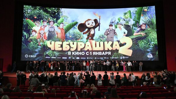 The premiere of the film Cheburashka 2 in Moscow - Sputnik Türkiye