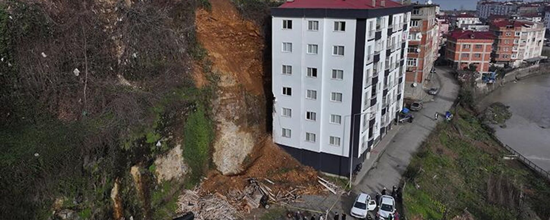 Trabzon'da heyelan Trabzon'da heyelan - Sputnik Türkiye, 1920, 07.01.2026