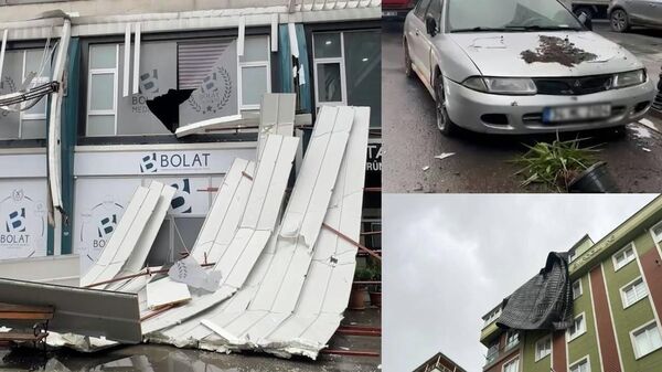 İstanbul fırtına - Sputnik Türkiye