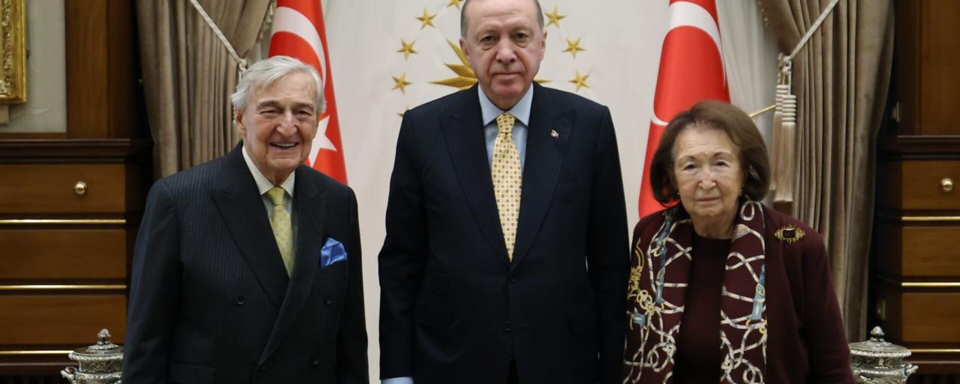 Cumhurbaşkanı Erdoğan ve Rahmi Koç - Sputnik Türkiye, 1920, 08.01.2026