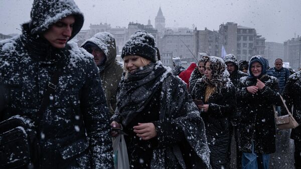 İstanbul kar yağışı uyarısı - Sputnik Türkiye