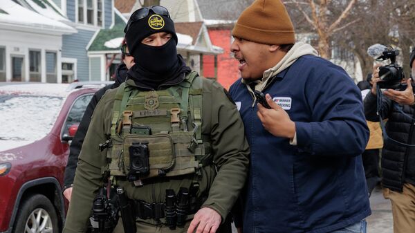 Minneapolis’e yüzlerce sınır muhafızı sevk edildi - Sputnik Türkiye