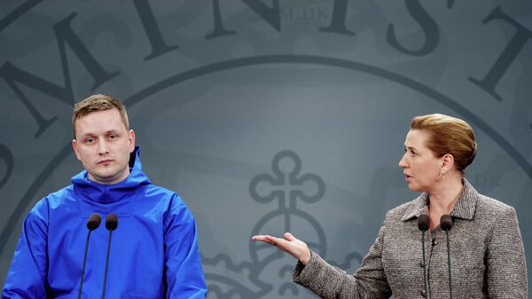 Grönland Başbakanı Nielsen ve Danimarka Başbakanı Frederiksen - Sputnik Türkiye