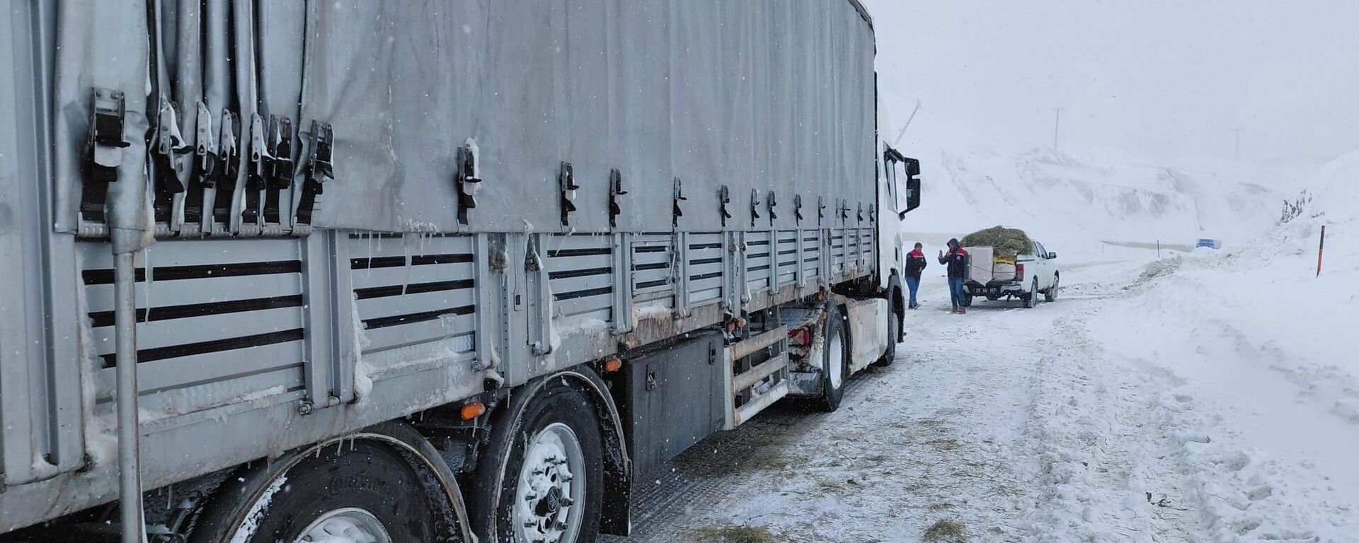 Erzurum'da yoğun kar yağışı ve tipi  - Sputnik Türkiye, 1920, 14.01.2026