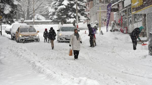 Kar yağışı - Sputnik Türkiye