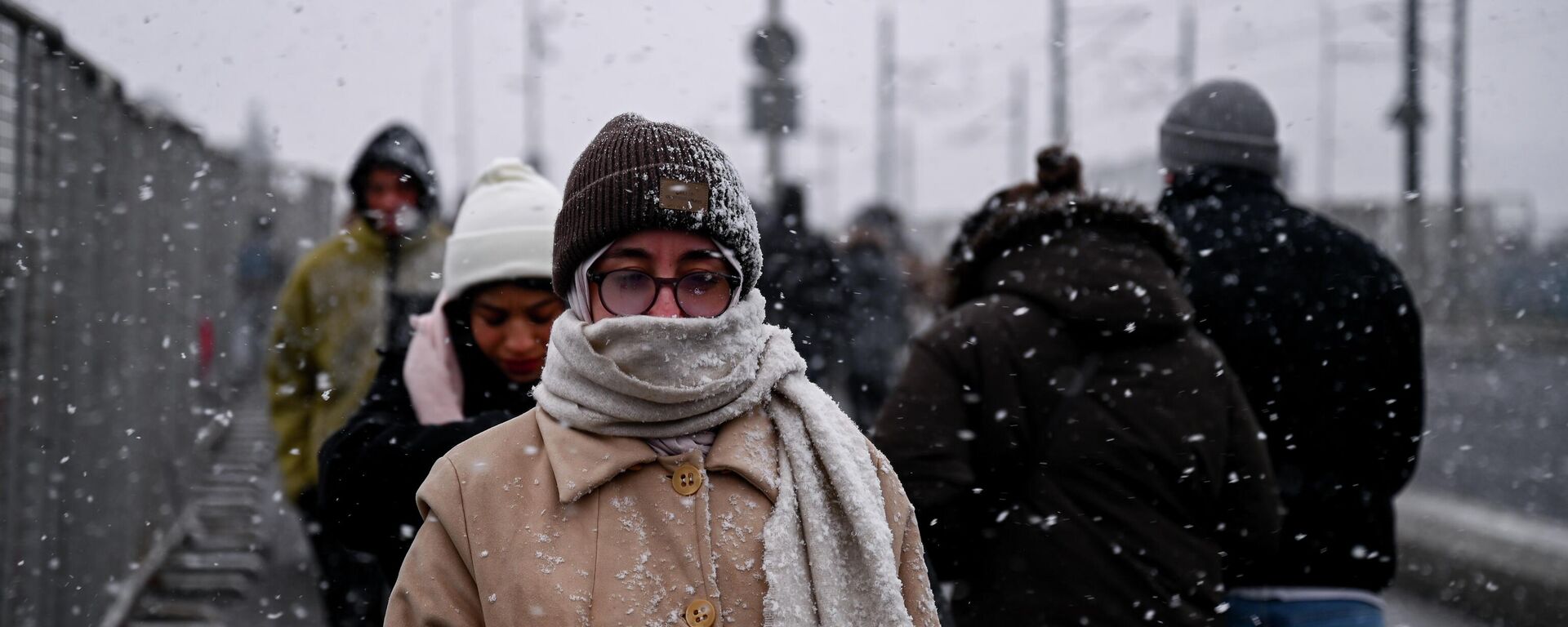 İstanbul kar yağışı - Sputnik Türkiye, 1920, 14.01.2026