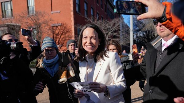 Venezuela muhalefet lideri Maria Corina Machado - Sputnik Türkiye