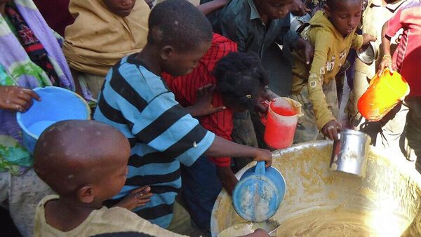 Afrika kıtlık - Sputnik Türkiye