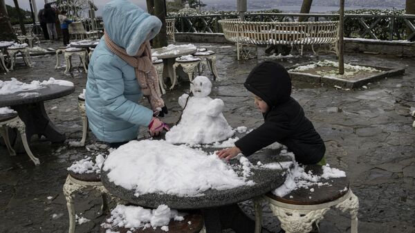 İstanbul'da kar - Sputnik Türkiye