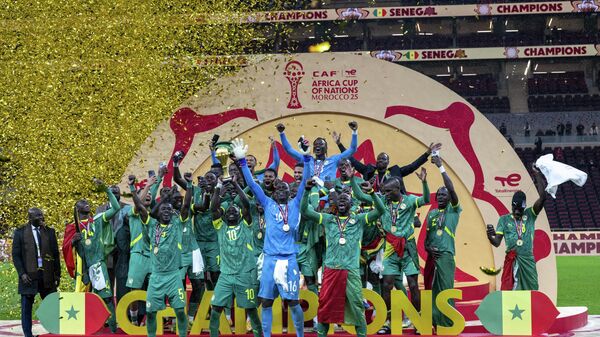 Afrika Uluslar Kupası şampiyonu Senegal - Sputnik Türkiye