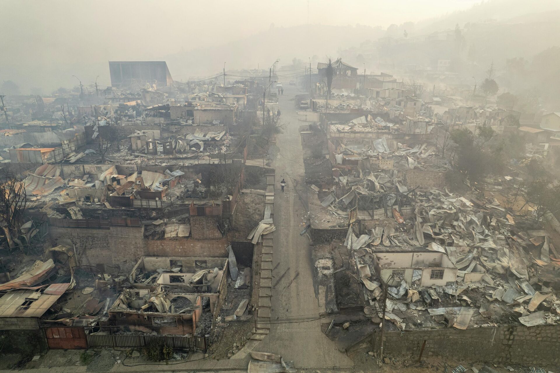 Şili orman yangını felaketi - Sputnik Türkiye, 1920, 19.01.2026