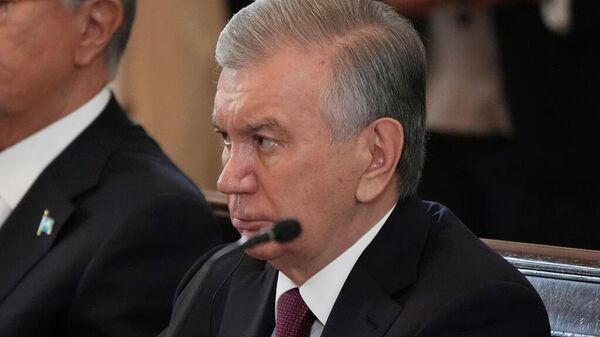 Özbekistan Cumhurbaşkanı Şevket Mirziyoyev - Sputnik Türkiye
