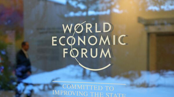 Davos'ta yapılan Dünya Ekonomik Forumu (WEF) - Sputnik Türkiye