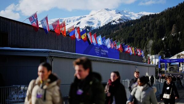 Davos'ta düzenlenen 2026 Dünya Ekonomik Forumu (WEF) - Sputnik Türkiye