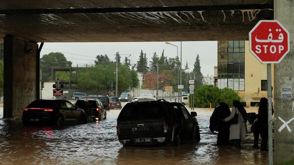 Tunus sel felaketi - Sputnik Türkiye