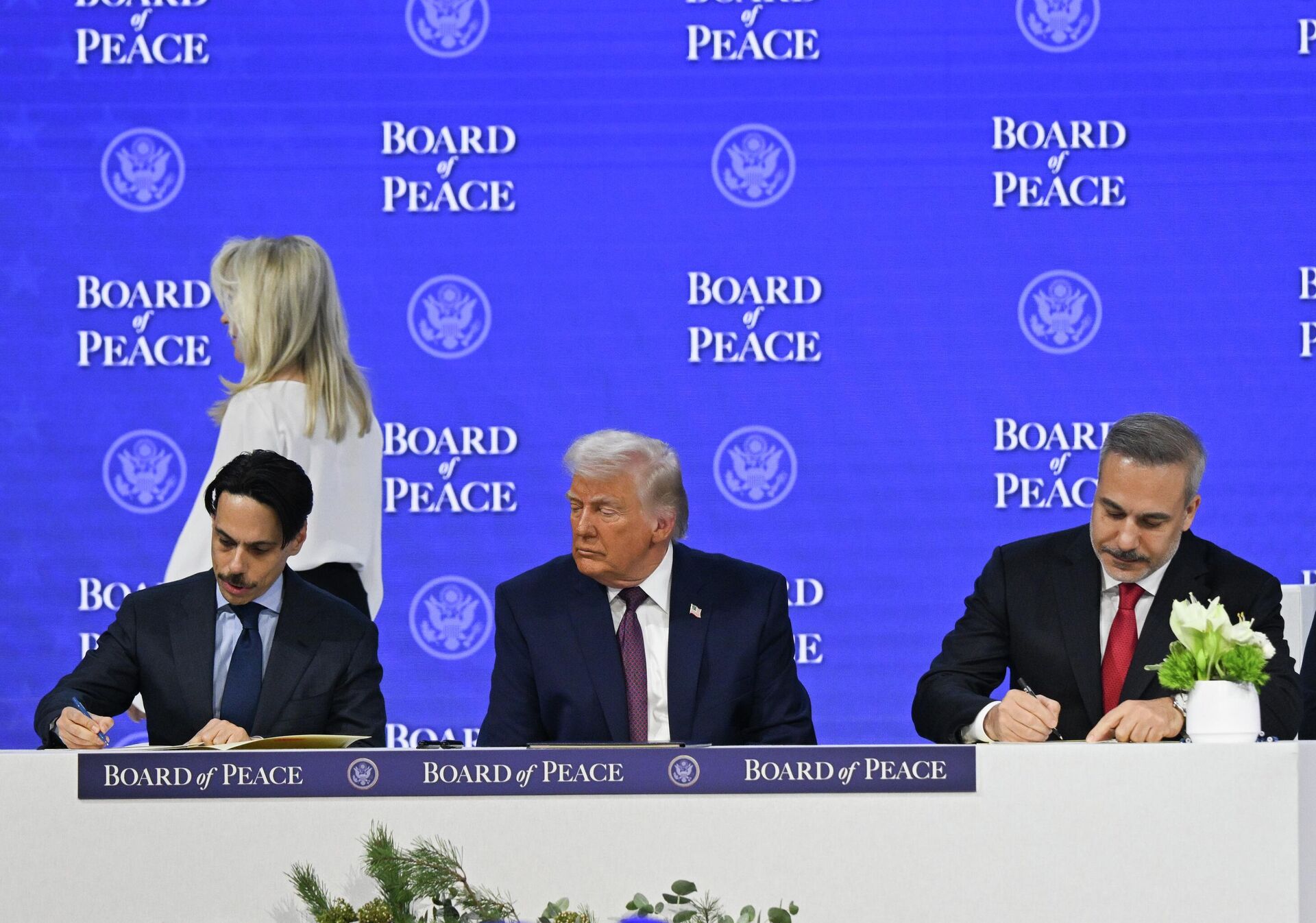 Dışişleri Bakanı Hakan Fidan, Barış Kurulu imza töreninde - Sputnik Türkiye, 1920, 22.01.2026