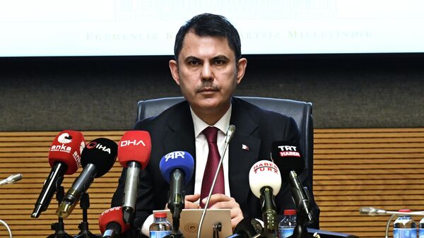 Çevre, Şehircilik ve İklim Değişikliği Bakanı Murat Kurum - Sputnik Türkiye