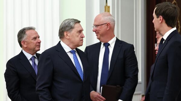 Cuộc gặp giữa Tổng thống Vladimir Putin và Đặc phái viên của Tổng thống Mỹ Steven Witkoff - Sputnik Türkiye