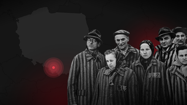1 milyon kişinin öldürüldüğü Nazi Auschwitz toplama kampı, 81 yıl önce Kızıl Ordu tarafından özgürleştirildi - Sputnik Türkiye