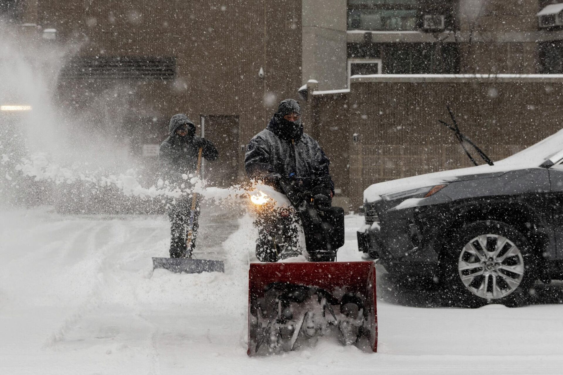 ABD'de kar fırtınası - Sputnik Türkiye, 1920, 26.01.2026
