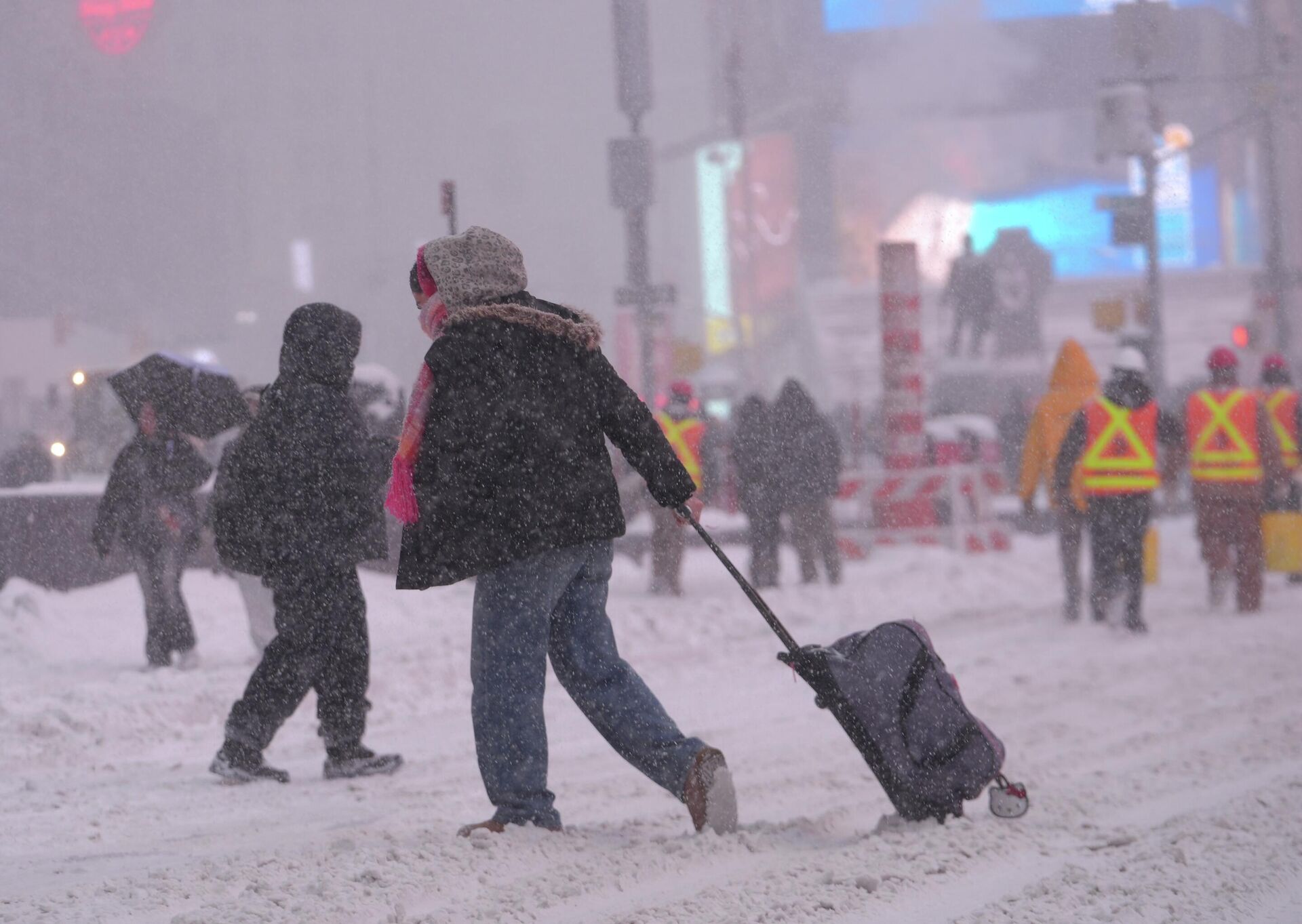ABD'de tarihi kar fırtınası - Sputnik Türkiye, 1920, 27.01.2026