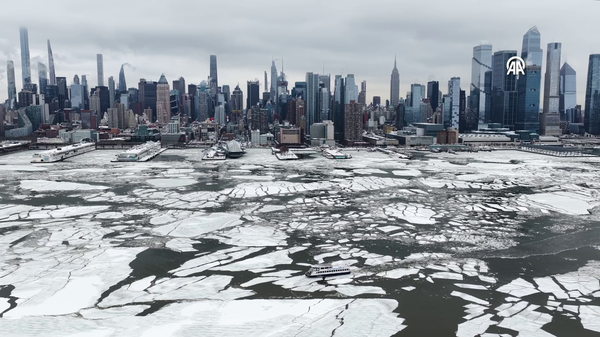 ABD'de tarihi kar fırtınası - Sputnik Türkiye