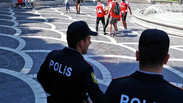 Azerbaycan polis - Sputnik Türkiye