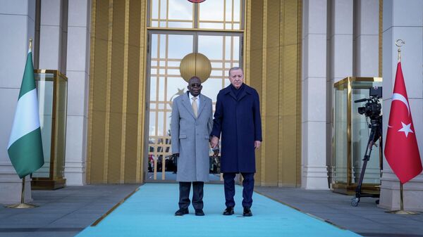 Cumhurbaşkanı Recep Tayyip Erdoğan ve Nijerya Cumhurbaşkanı Bola Ahmed Tinubu - Sputnik Türkiye