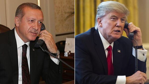 Recep Tayyip Erdoğan ve Donald Trump - Sputnik Türkiye