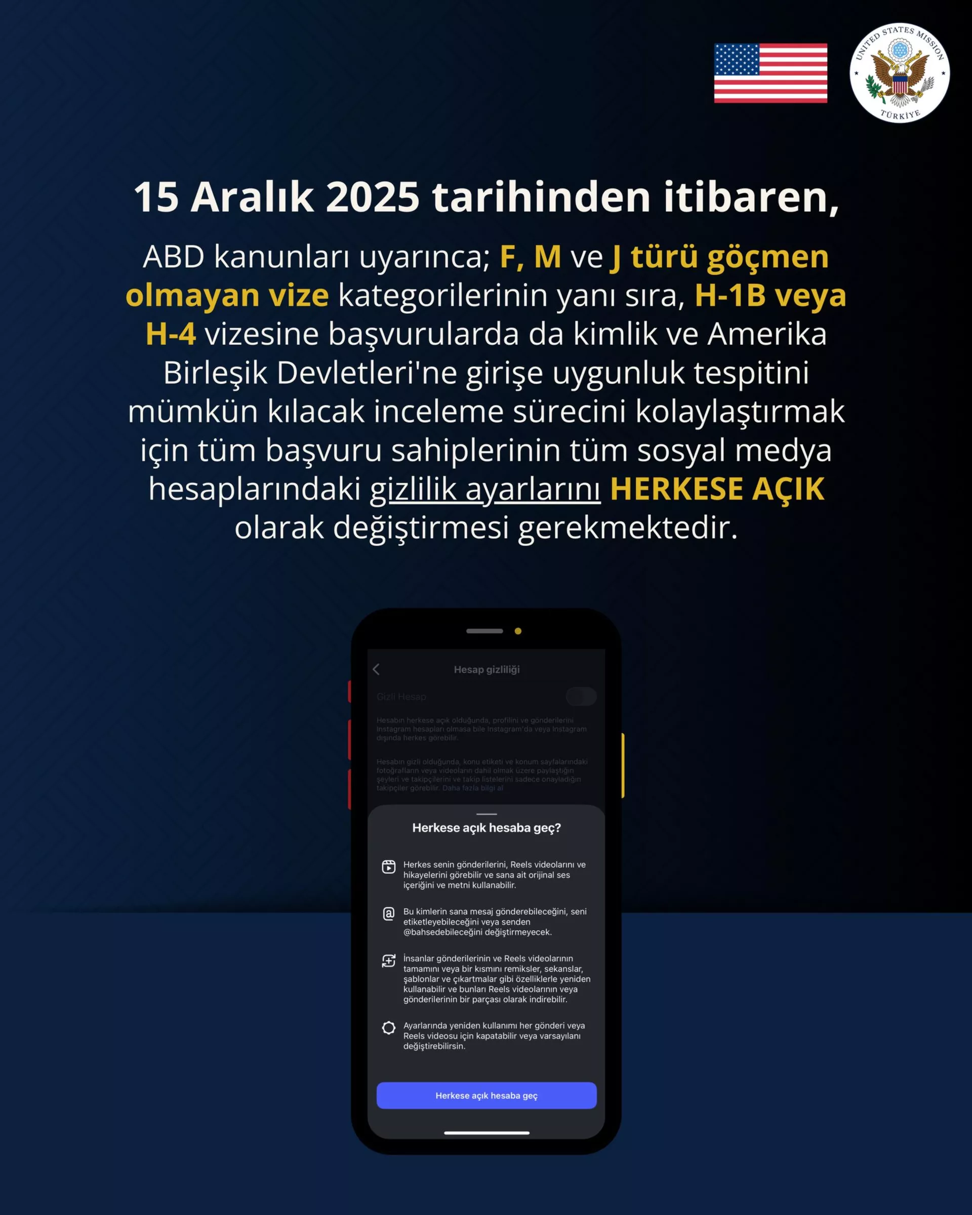 ABD vize duyurusu - Sputnik Türkiye, 1920, 28.01.2026