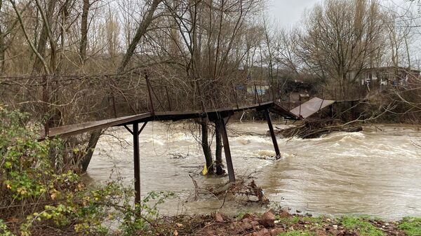 Çanakkale'de kuvvetli sağanak etkili oldu - Sputnik Türkiye