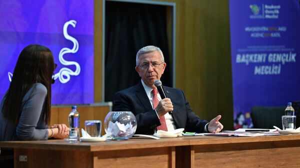 Ankara Büyükşehir Belediye (ABB) Başkanı Mansur Yavaş - Sputnik Türkiye