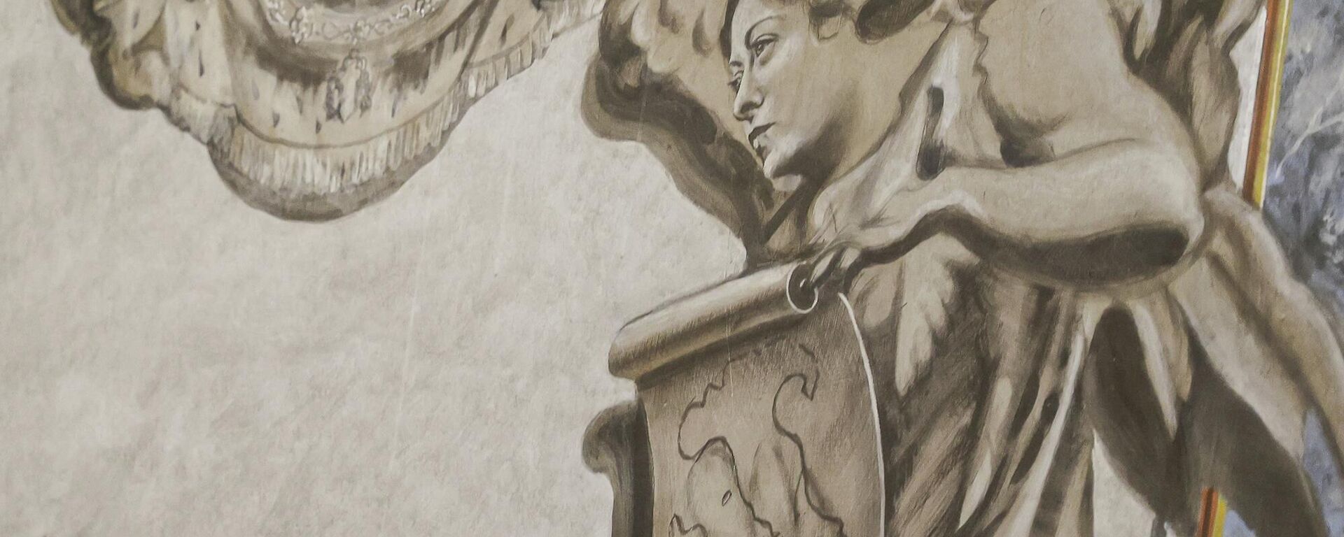 Roma'da tarihi bazilikadaki melek figürünün restorasyondan sonra Meloni'ye benzediği iddia edildi - Sputnik Türkiye, 1920, 31.01.2026